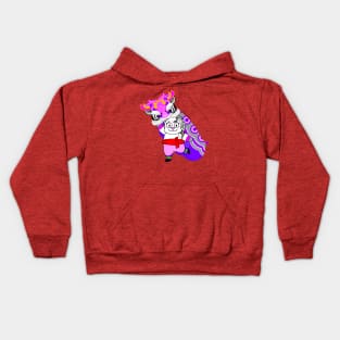 CNY: YEAR OF THE TIGER - LADY TIGER DANCER Kids Hoodie